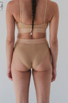 BASERANGE Stretch Flared Briefs UNEL Collection Ribbed Cotton Portugal BAS-UNEL-BL-000-AURAL